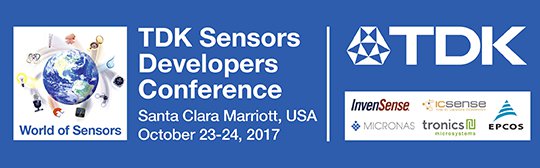 TDK Sensors Developers Conference, Logo