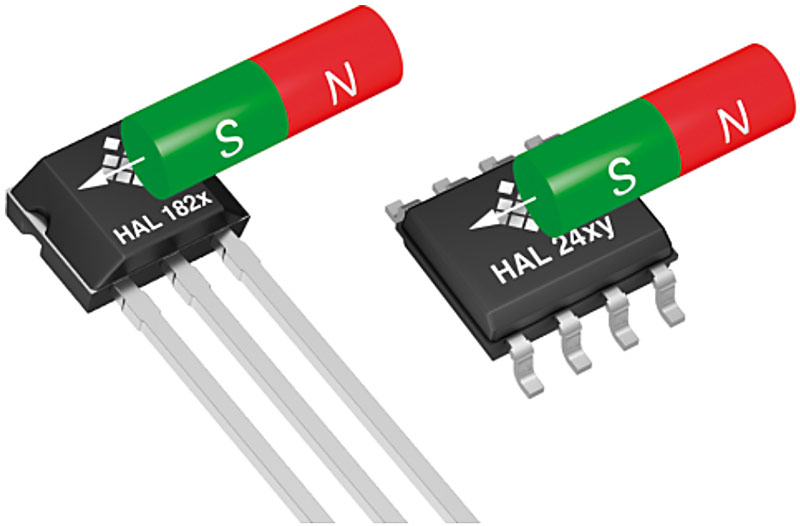 Defining position and movement with linear Hall sensors